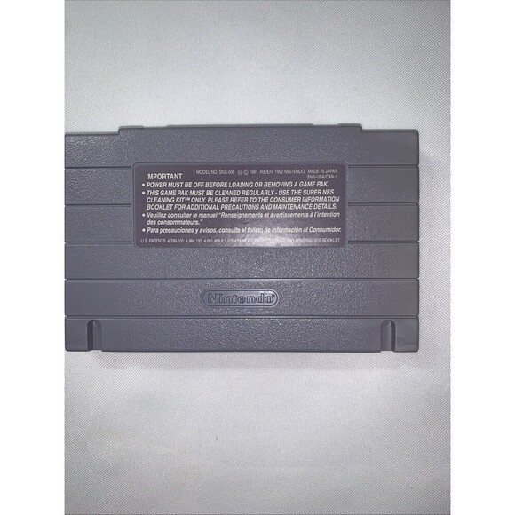 Super Nintendo Game Inindo: Way of the Ninja SNES  Great Label Collectible - Picture 3 of 8